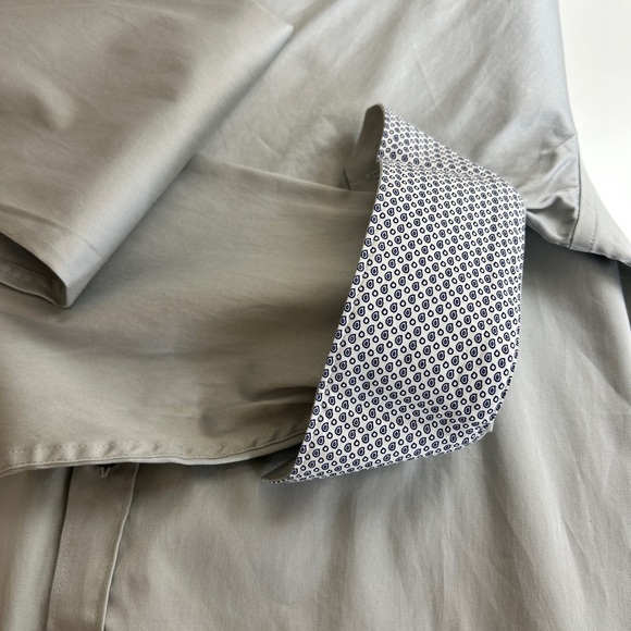 NWT TED BAKER LONDON Men’s button down dress shirt size 4 Large. - Picture 11 of 12